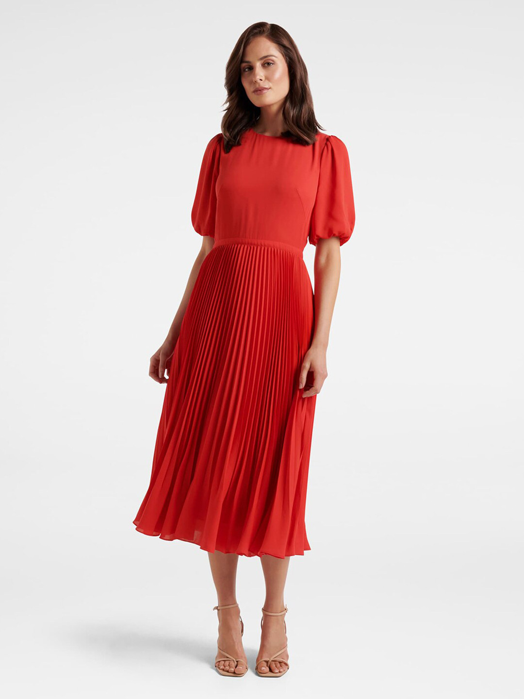 

Forever New Red Midi Dress