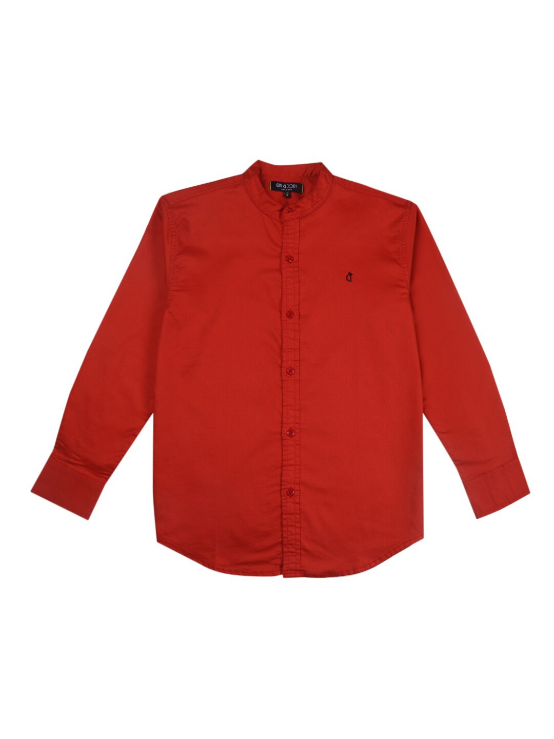 

Gini and Jony Boys Red Casual Shirt