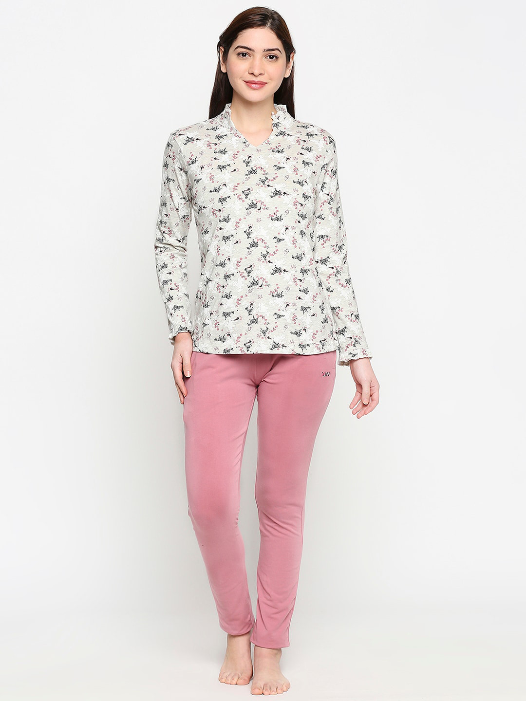 

XIN Women Grey Night suits