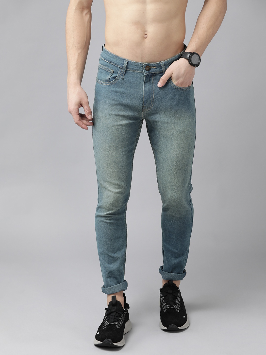 

Roadster Men Blue Slim Tapered Fit Stretchable Jeans