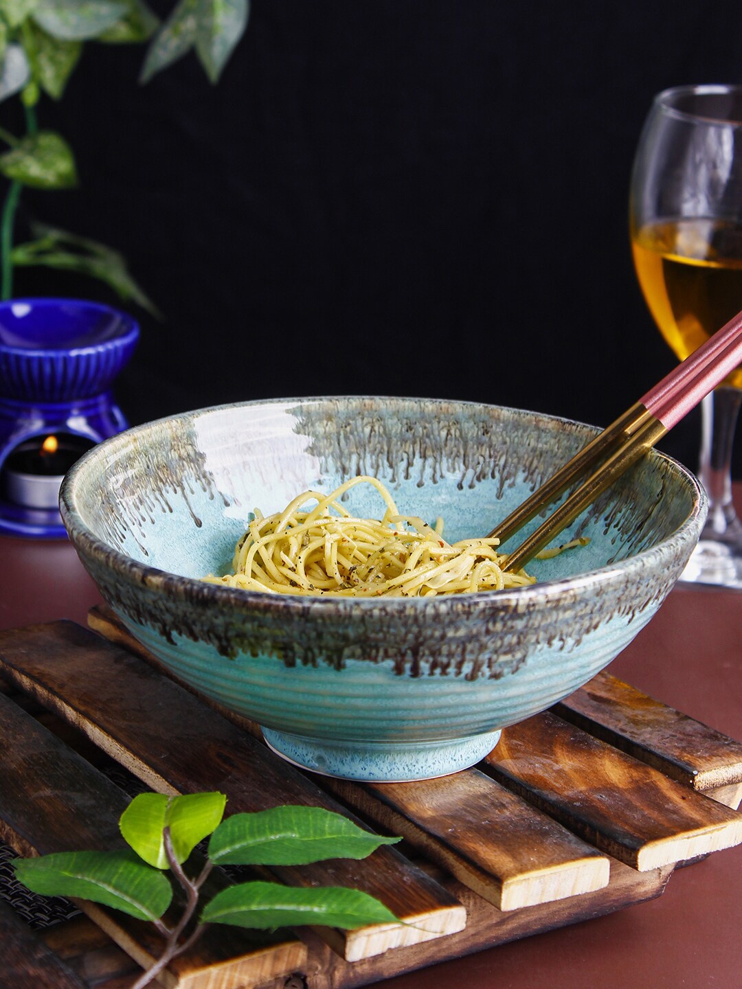

MARKET99 Unisex Turquoise Blue Dinnerware
