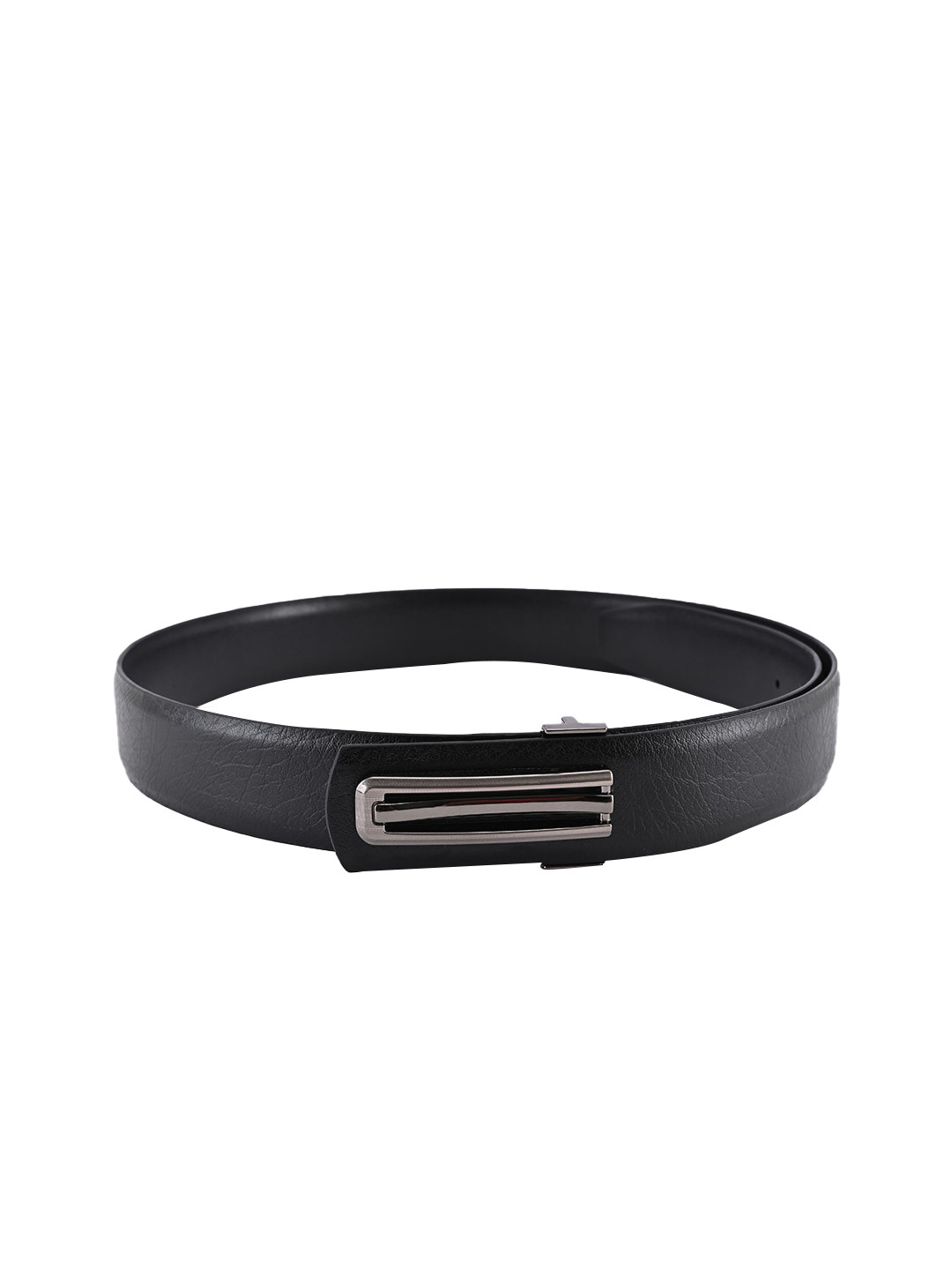 

BuckleUp Men Black PU Belt