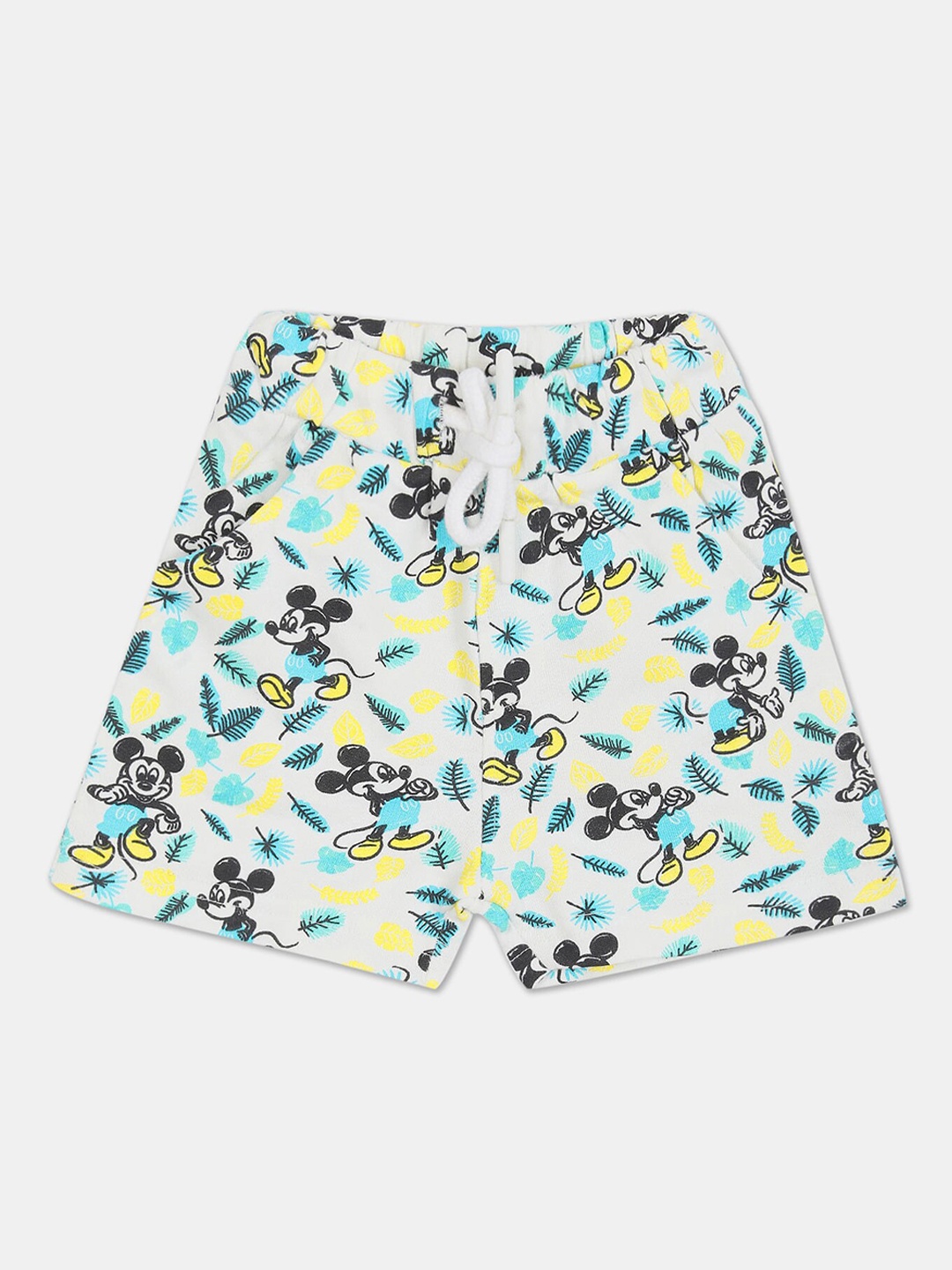 

Colt Boys White Printed Shorts