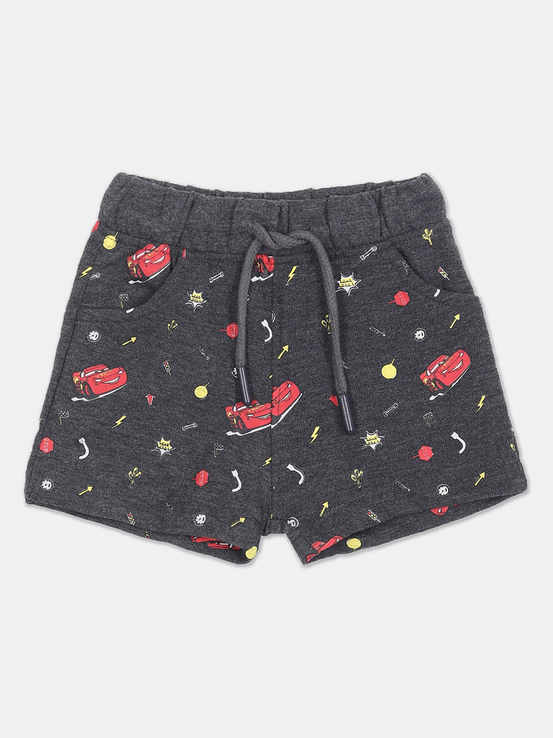 

Colt Boys Grey Printed Shorts
