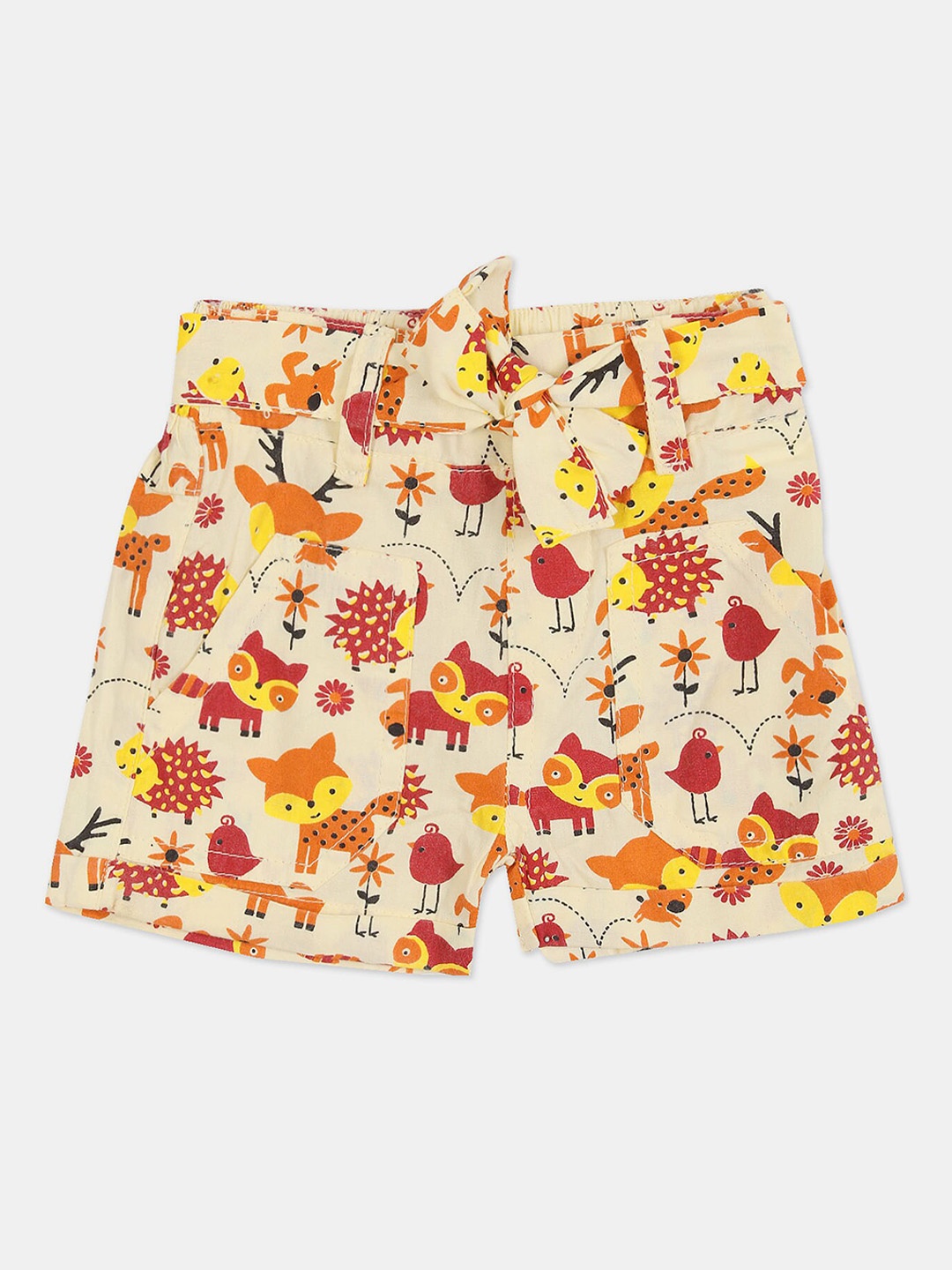 

Donuts Girls Multicoloured Floral Printed Shorts, Multi