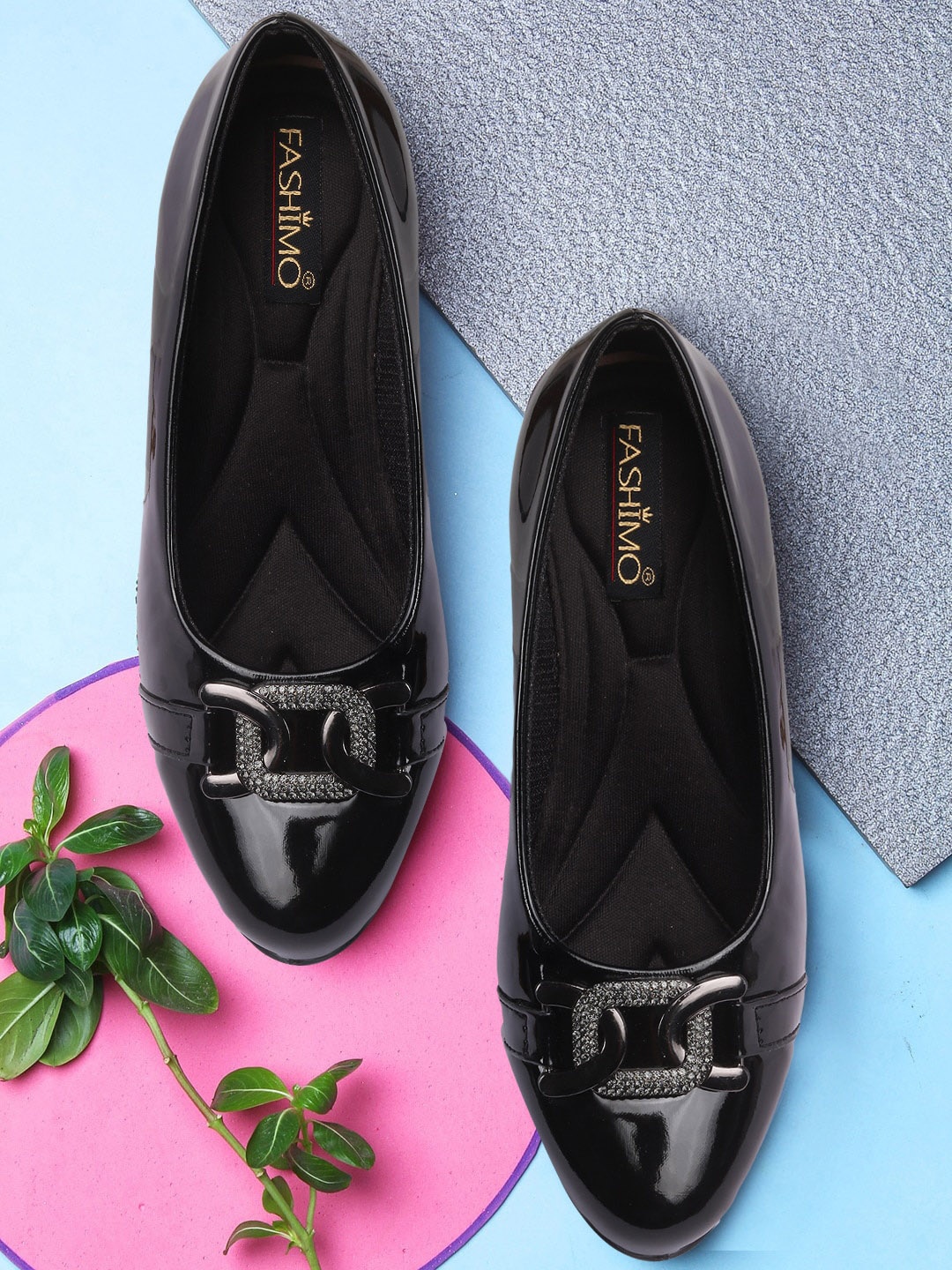 

FASHIMO Black Block with Bows