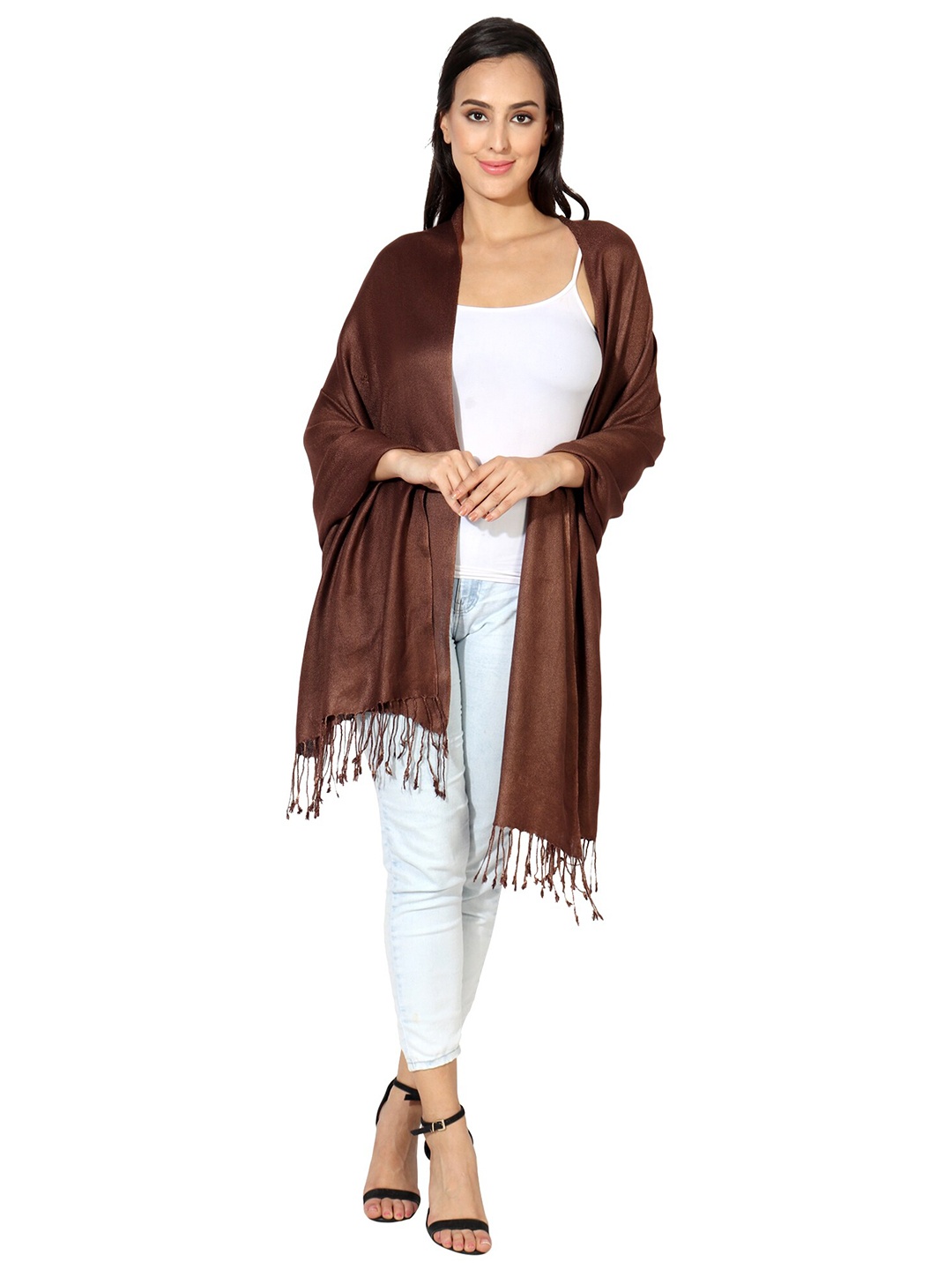 

MUFFLY Women Brown Stoles