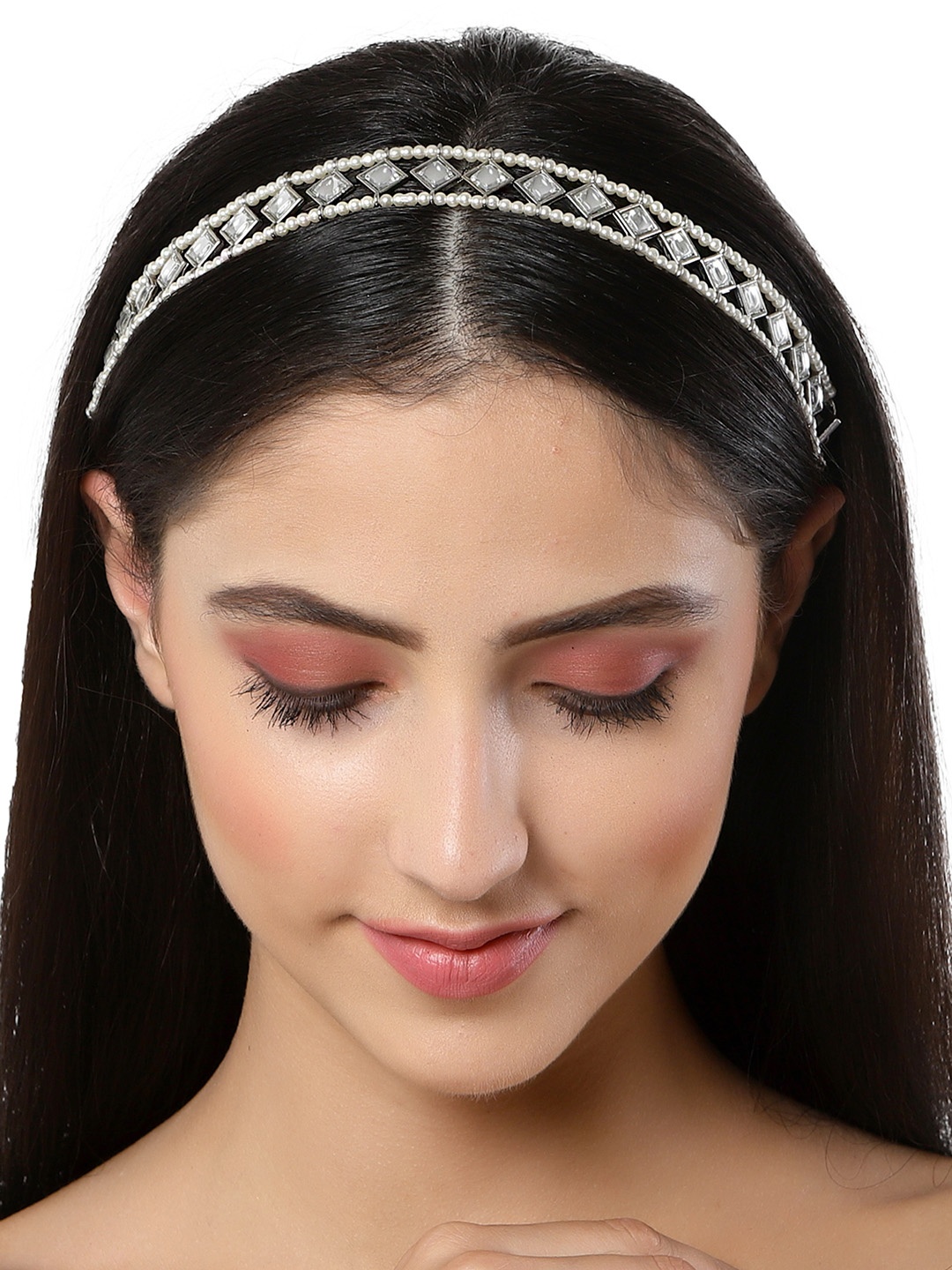 

KARATCART Women Silver Hair Accessory