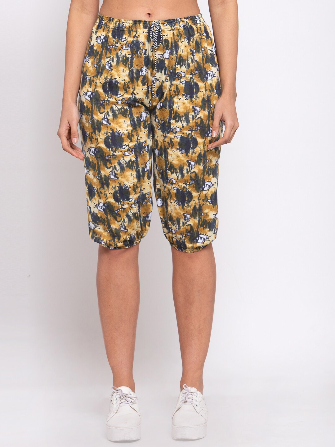 

KLOTTHE Women Multi Capris, Grey