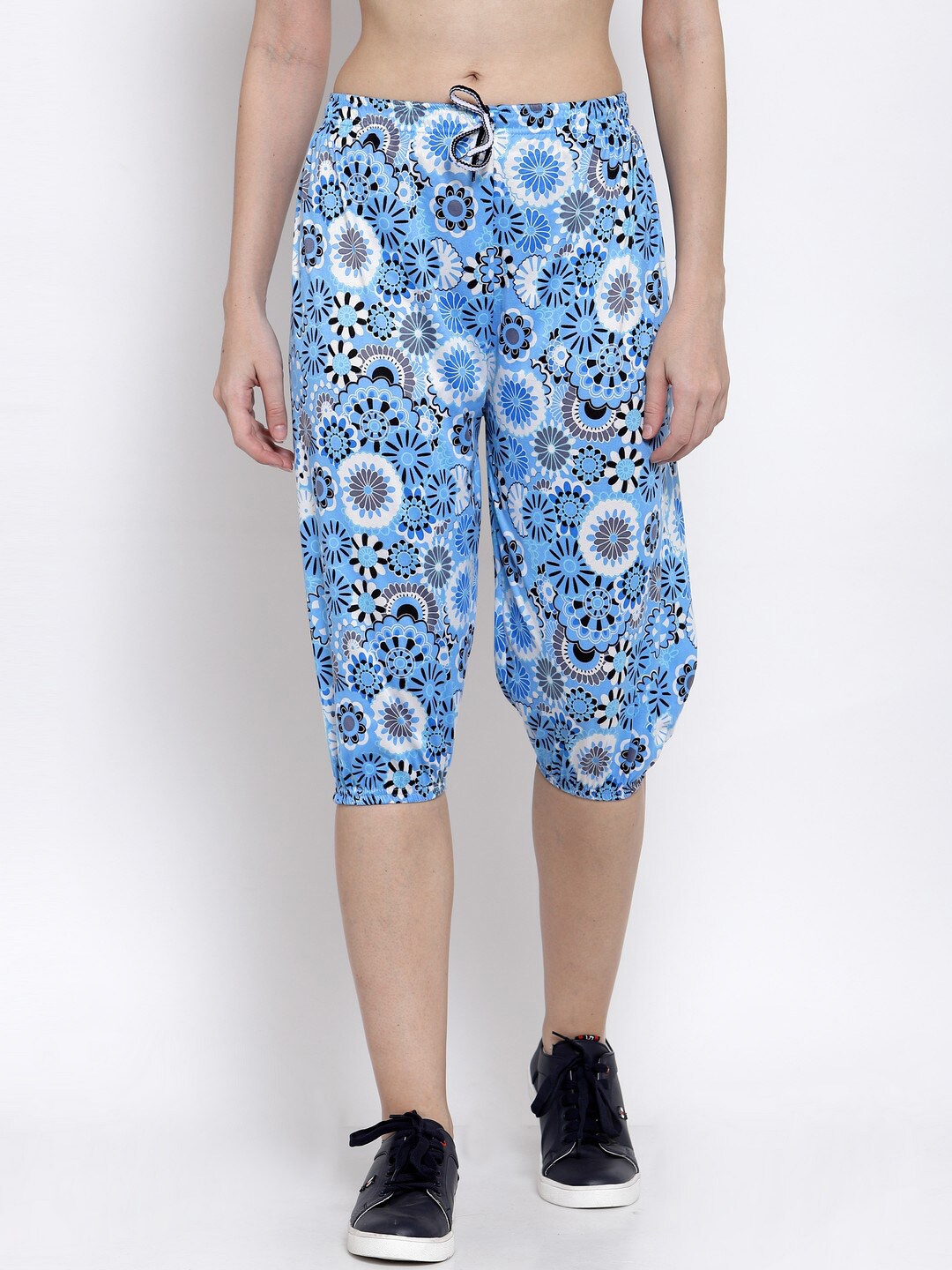 

KLOTTHE Women Blue Capris