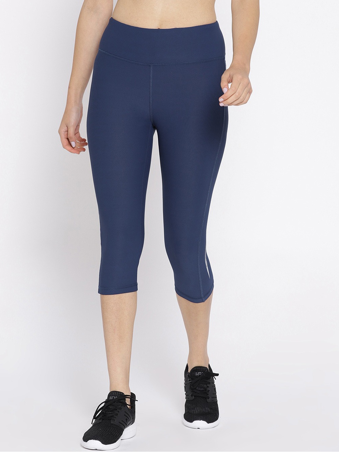 

Kanvin Women Blue Solid Tights