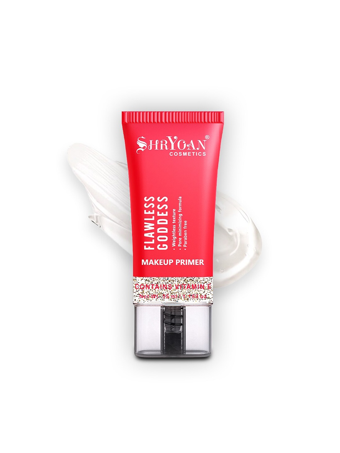 

SHRYOAN Flawless Goddess Premium Face Primer 30ml - Shade 01, Transparent