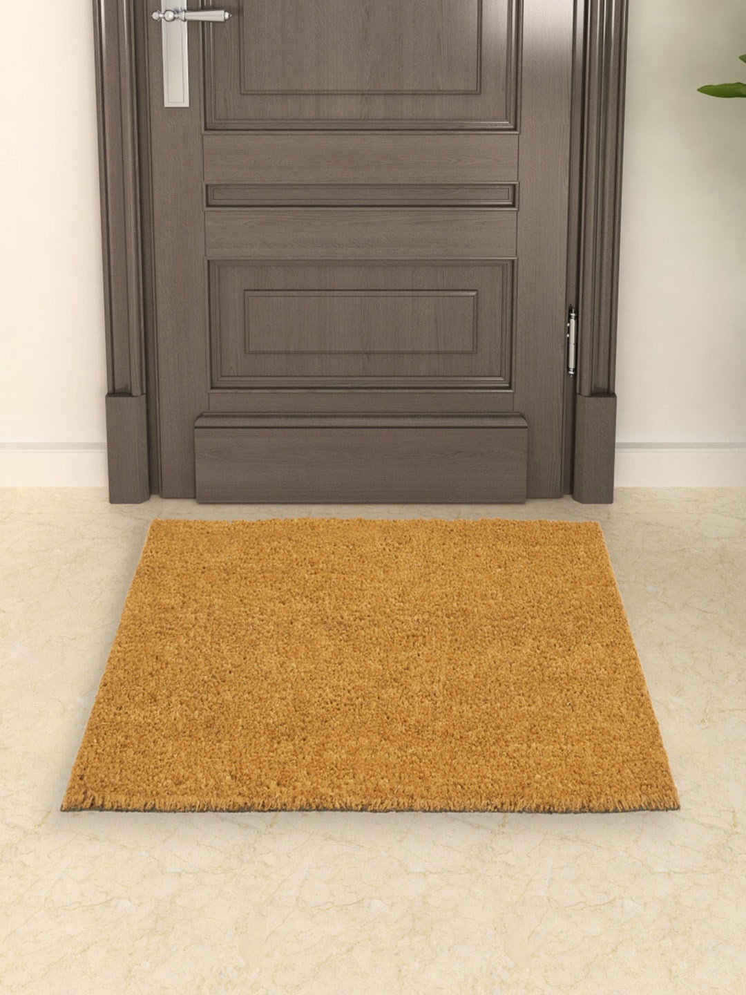 

Home Centre Brown Solid Anti-Skid Doormat