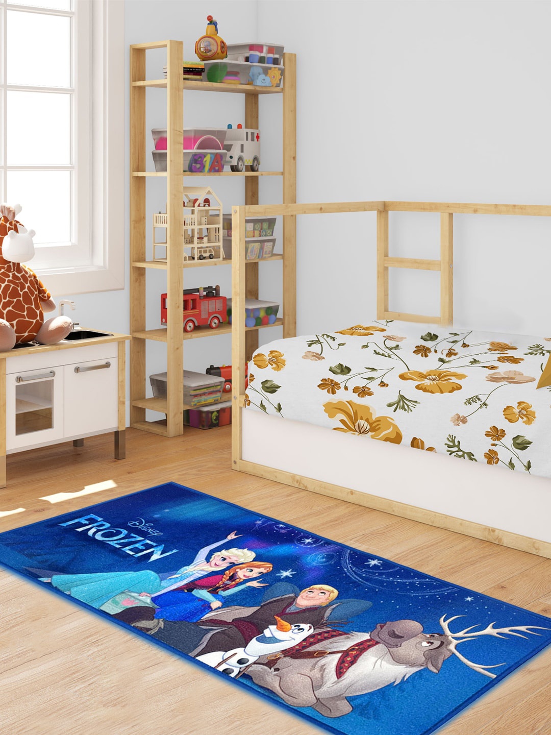 

YK Frozen Anti Skid Digital Printed Runner, Multi
