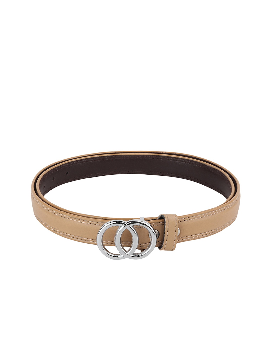 

LONDON FASHION hob Women Cream-Coloured PU Belt