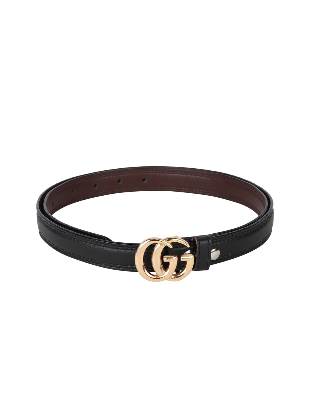 

LONDON FASHION hob Women Black PU Belt