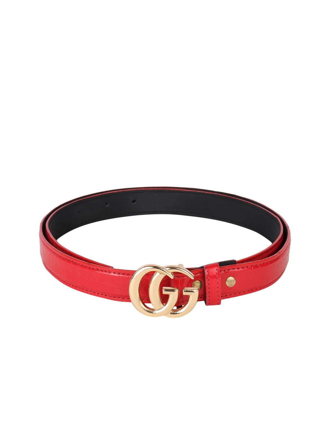 

LONDON FASHION hob Women Red PU Belt