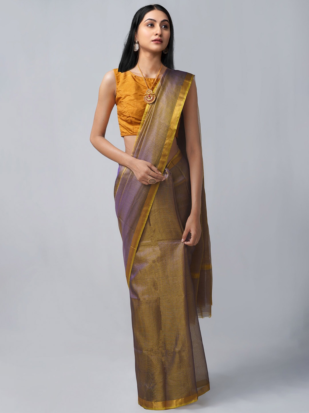 

Unnati Silks Women Gold Sarees