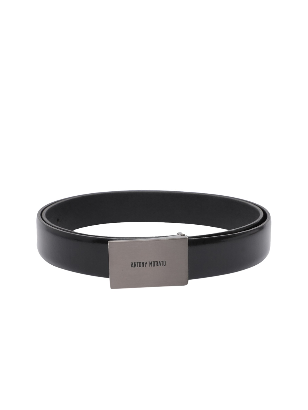 

Antony Morato Men Black Leather Belt