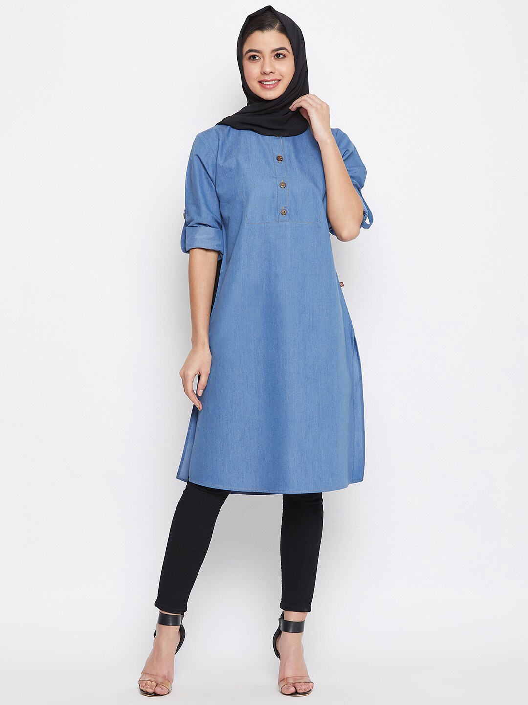 

NABIA Blue Tunic