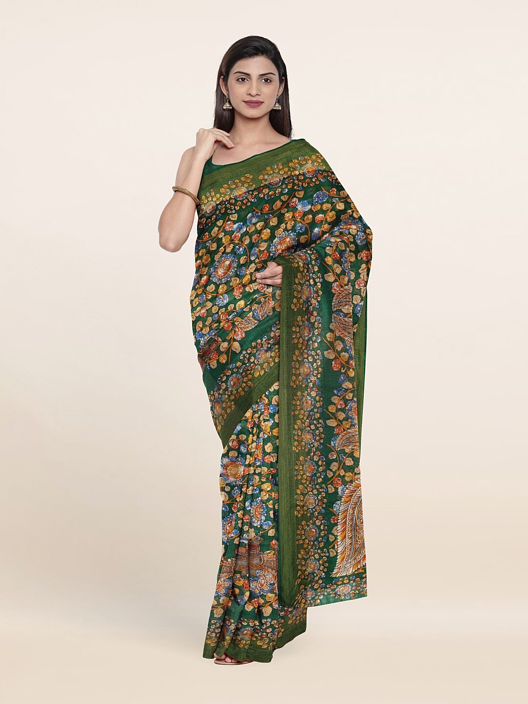 

Pothys Women Green Sarees