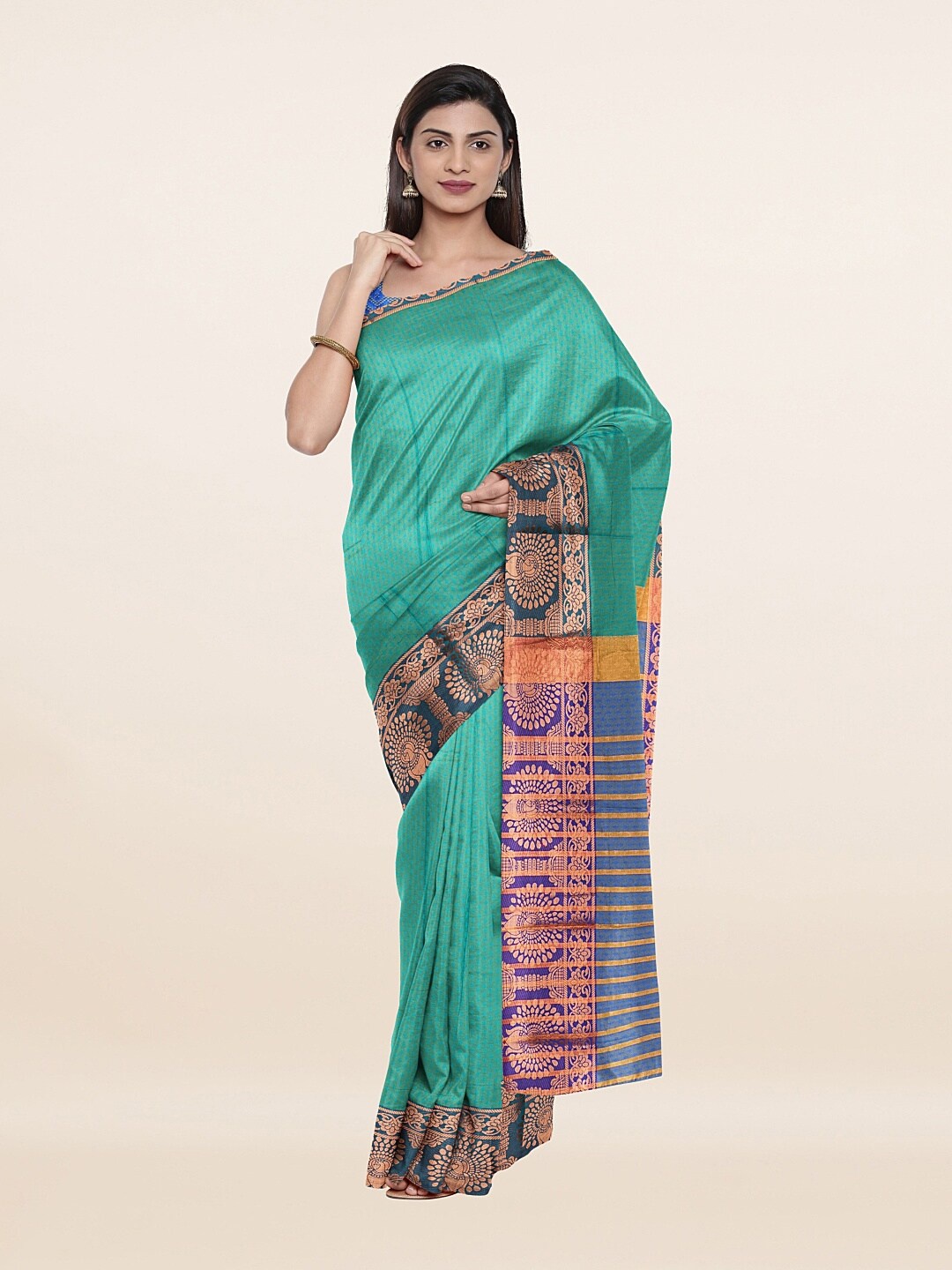 

Pothys Women Green Sarees