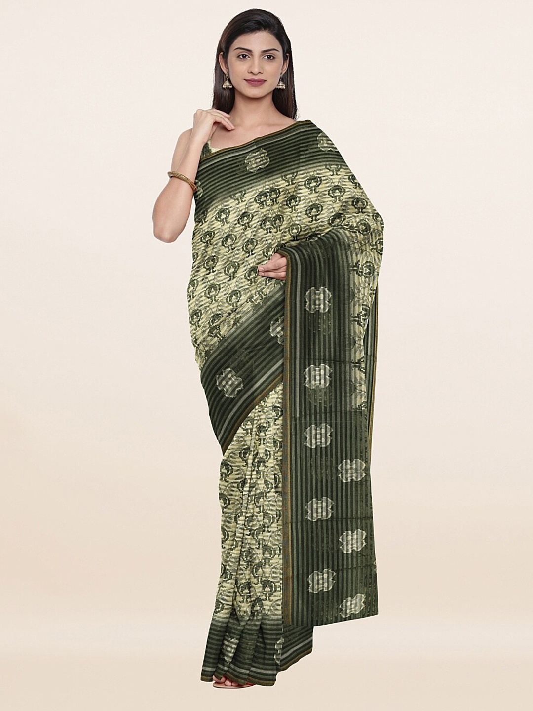 

Pothys Women Green Sarees