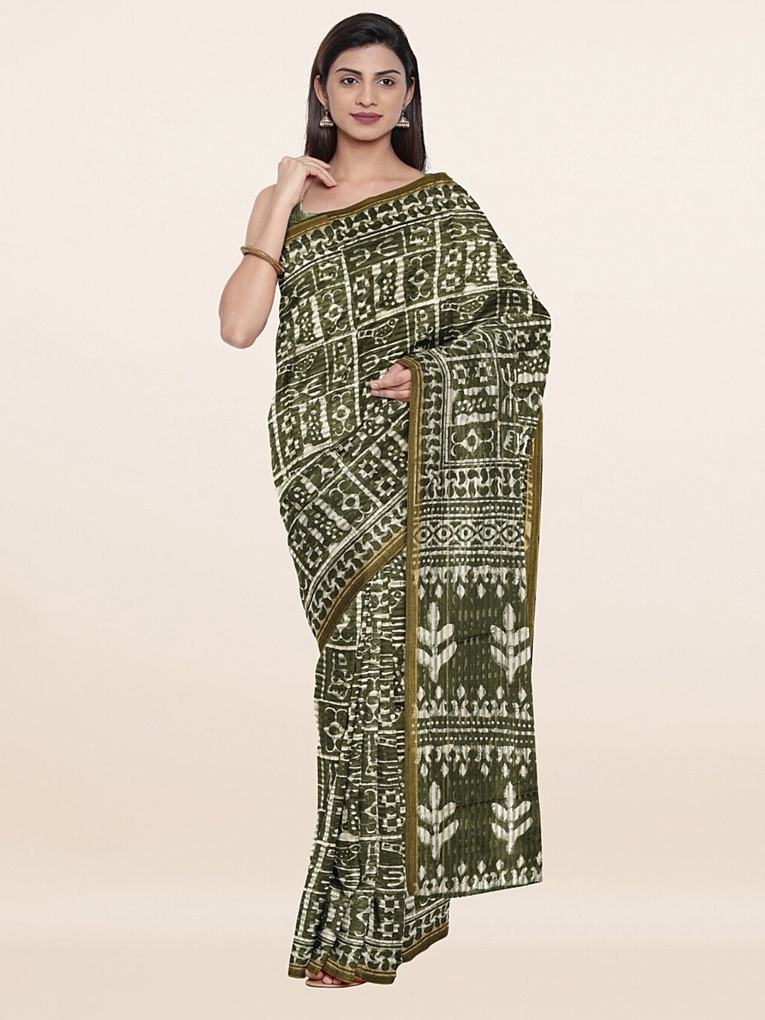

Pothys Women Green Sarees