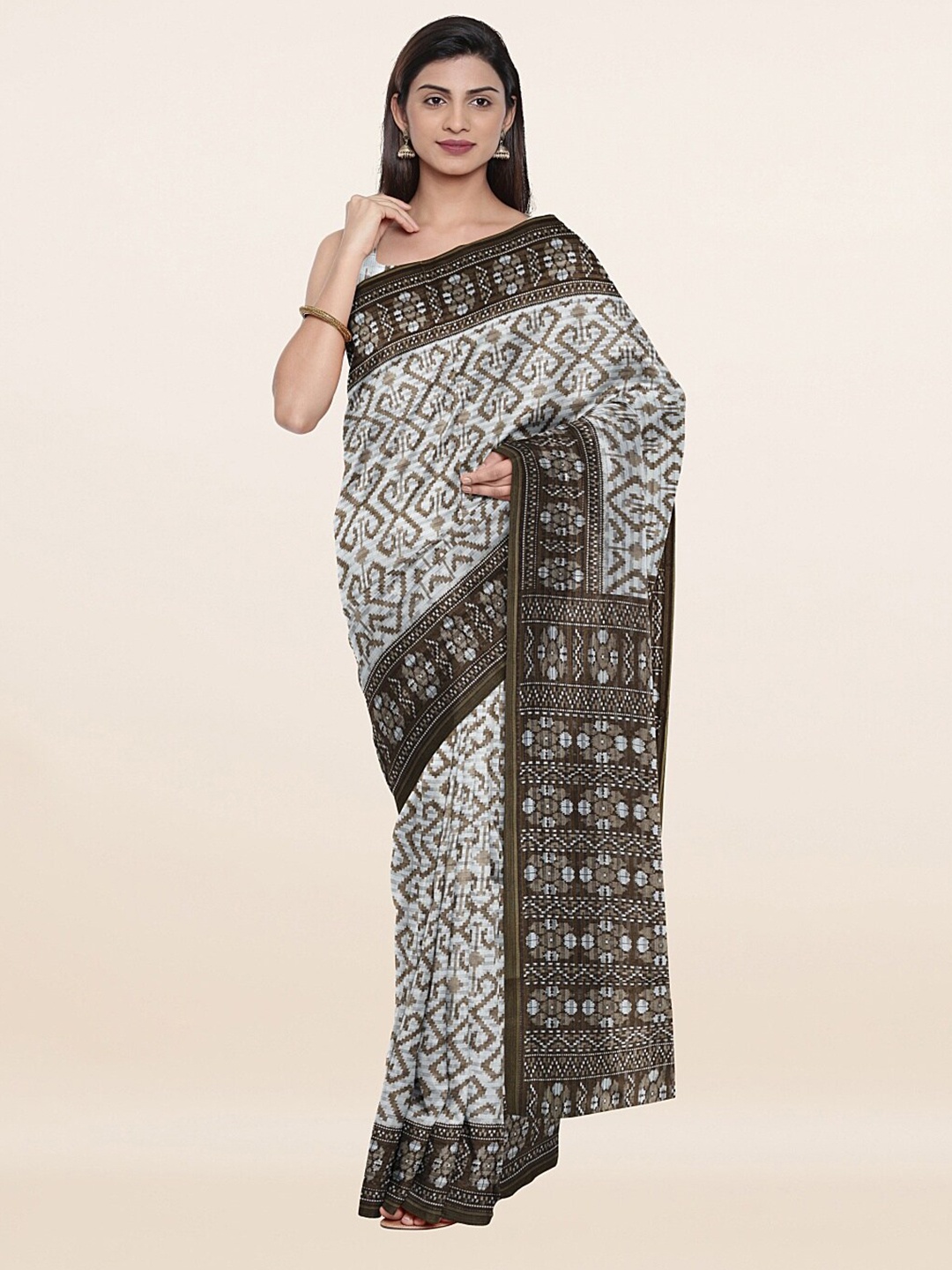 

Pothys Women Off White Sarees