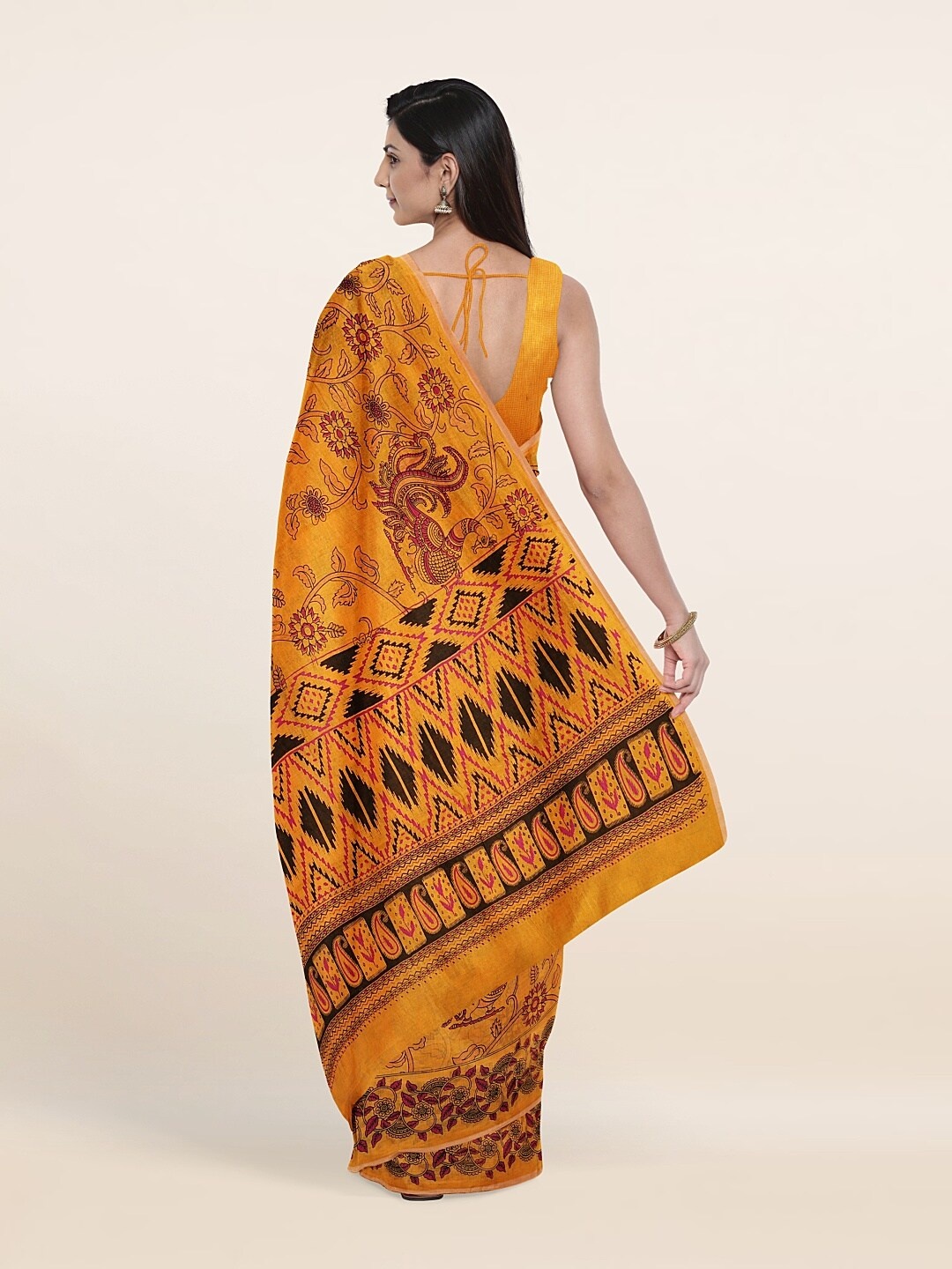 

Pothys Women Mustard Sarees