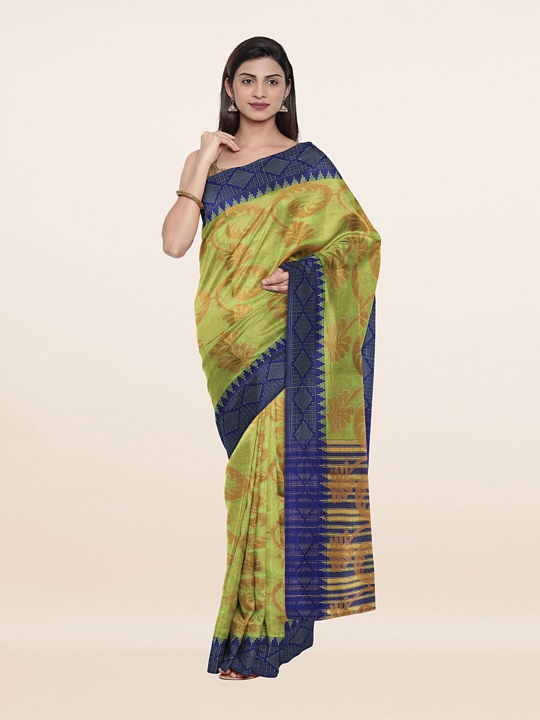 

Pothys Women Green Sarees
