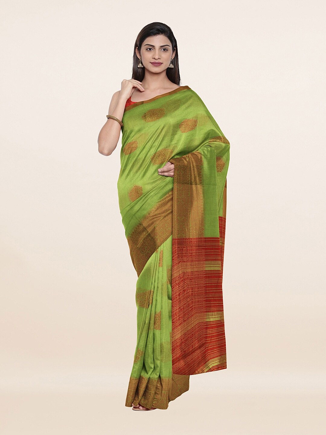 

Pothys Women Green Sarees