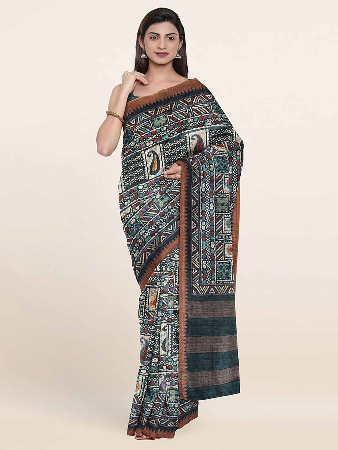 

Pothys Women Multi Sarees, Grey