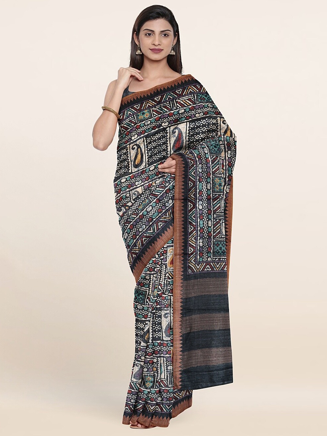 

Pothys Women Multi Sarees, Grey