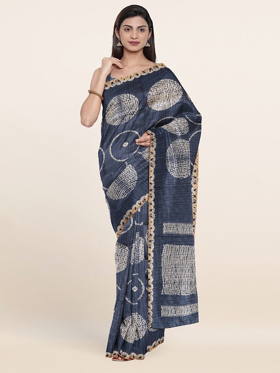 

Pothys Women Blue Sarees