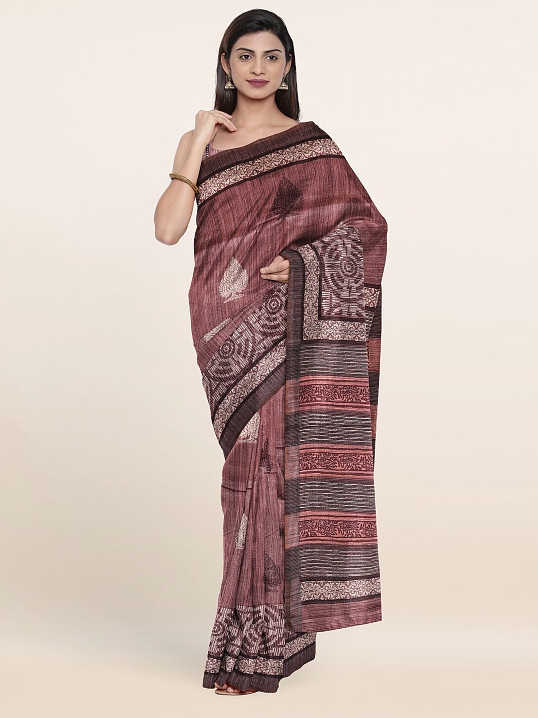 

Pothys Women Mauve Sarees