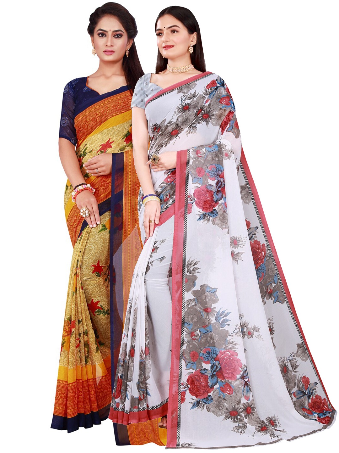 

Florence Women Beige Sarees