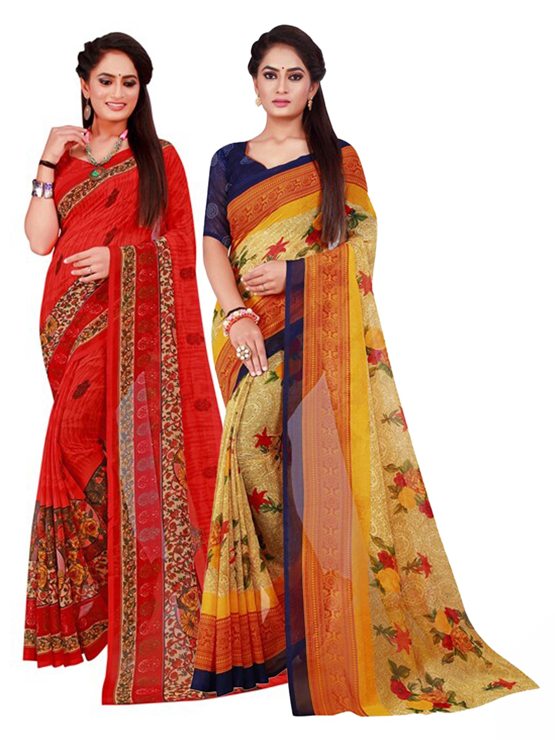 

Florence Women Beige Sarees