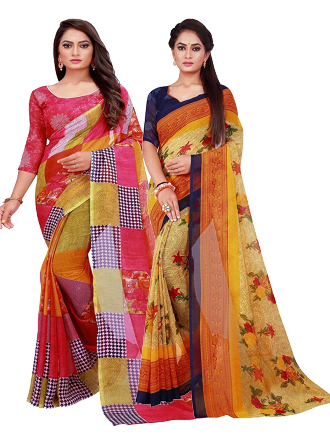 

Florence Women Red Sarees
