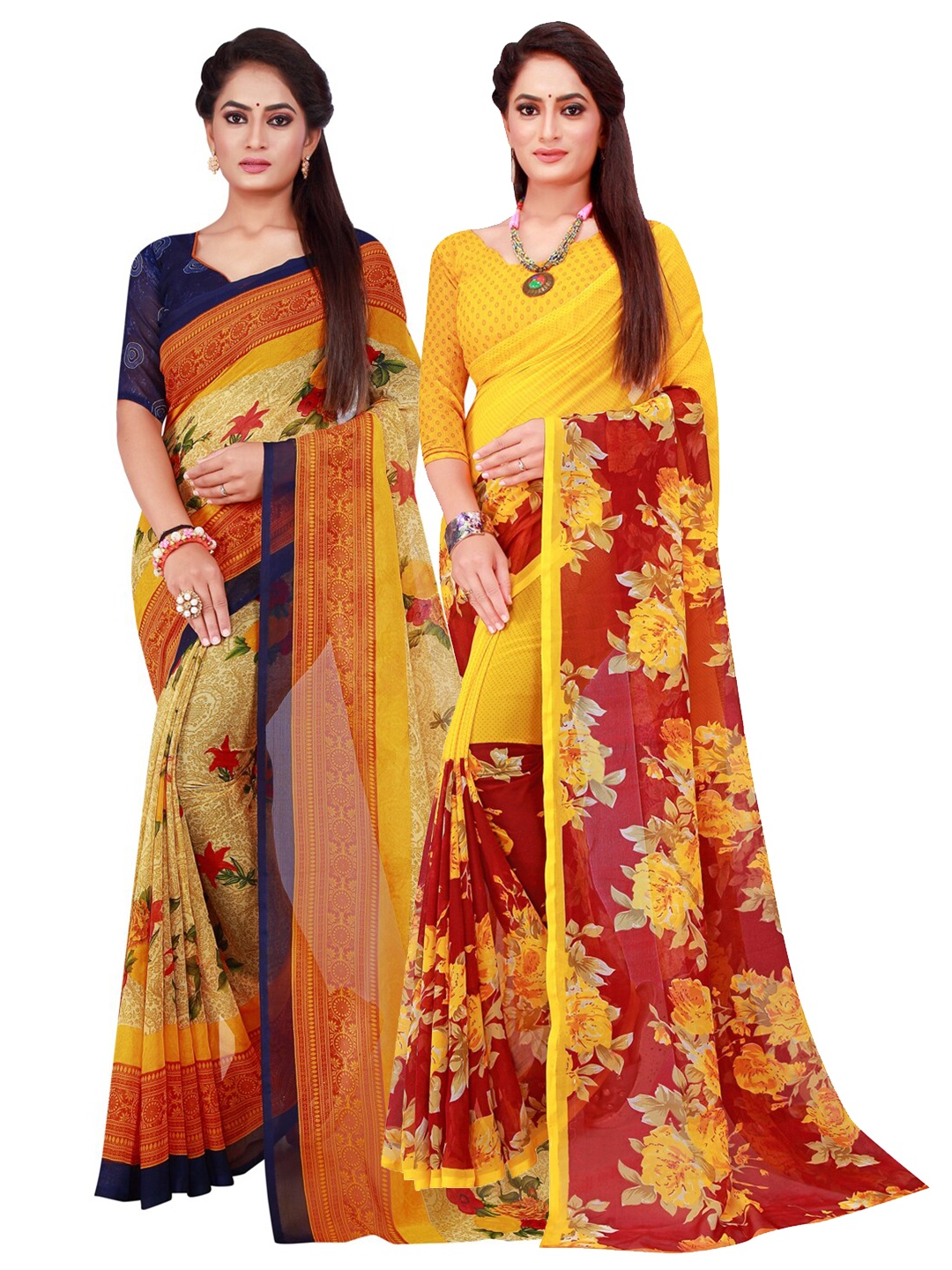 

Florence Women Beige Sarees