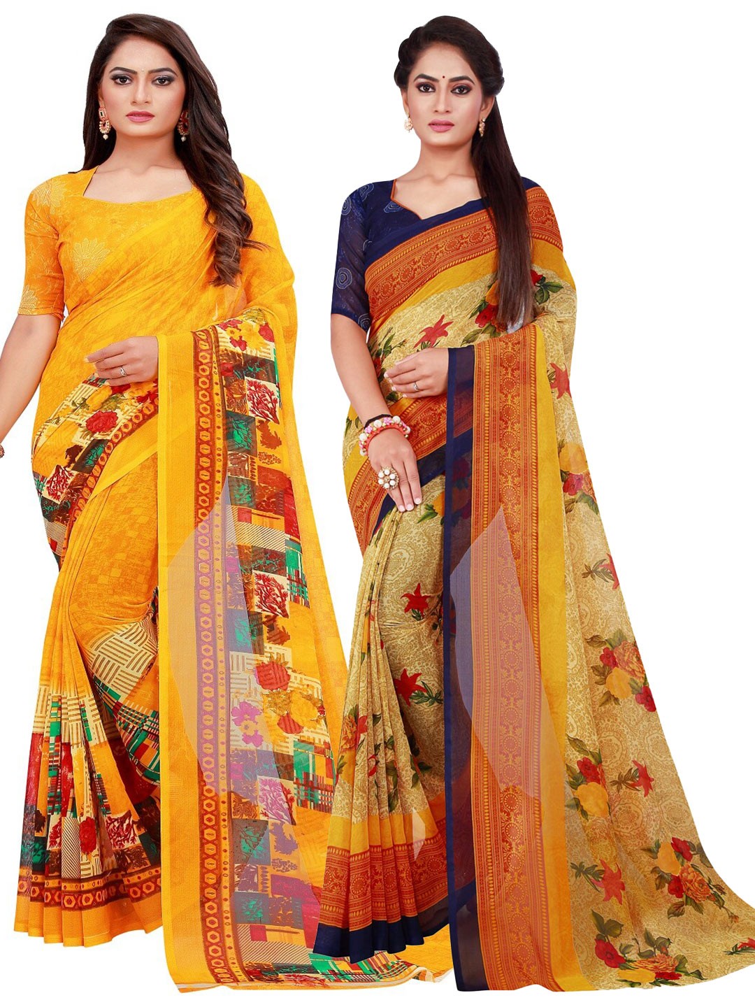 

Florence Women Beige Sarees