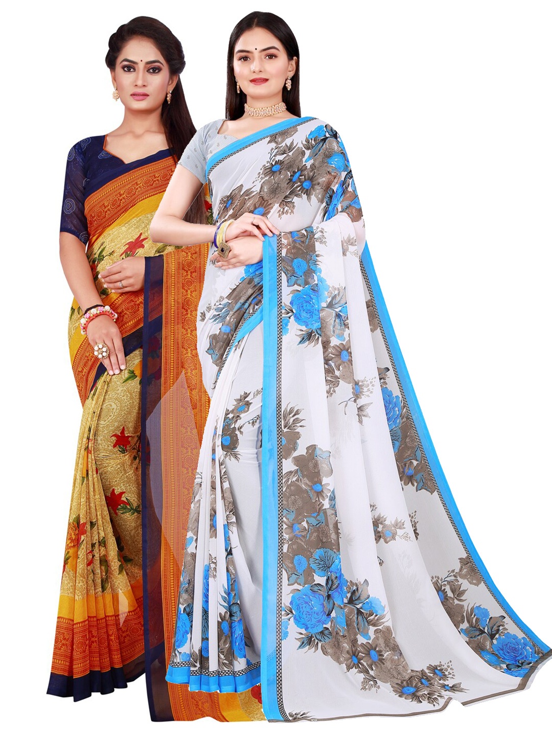 

Florence Women Beige Sarees