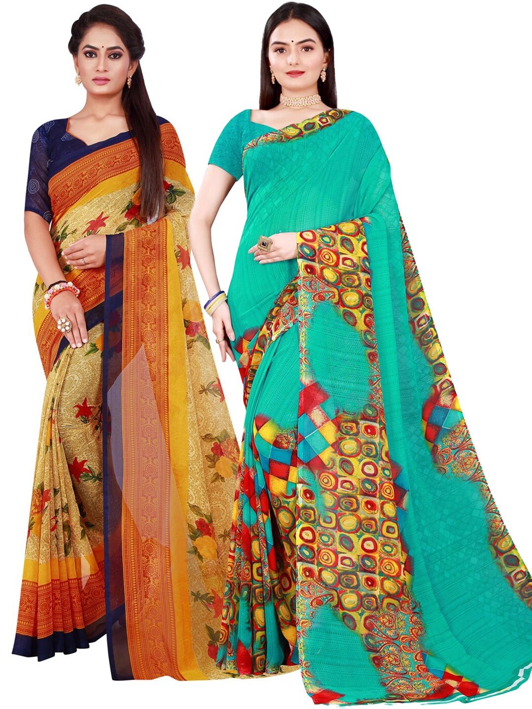 

Florence Women Beige Sarees