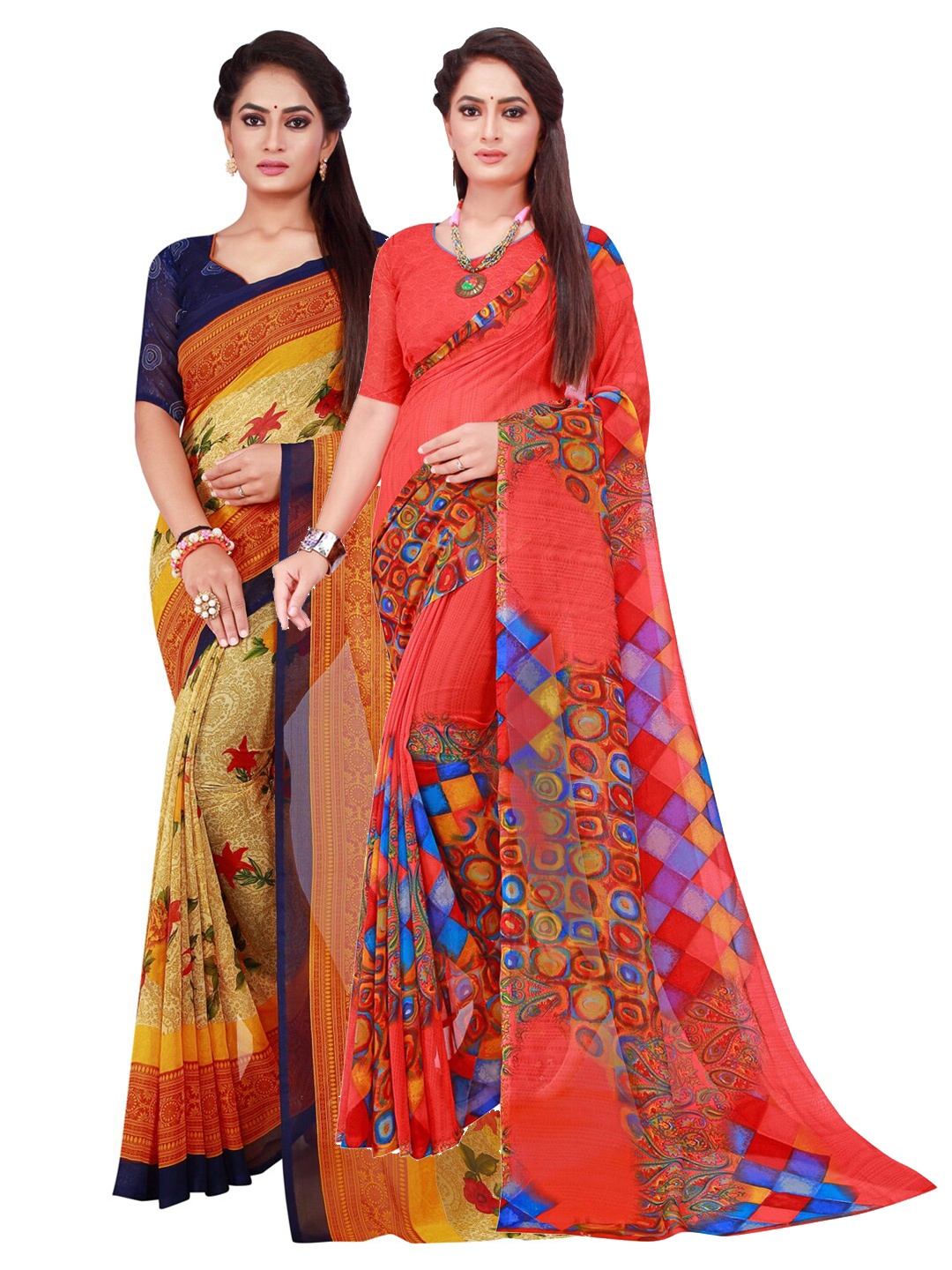 

Florence Women Beige Sarees