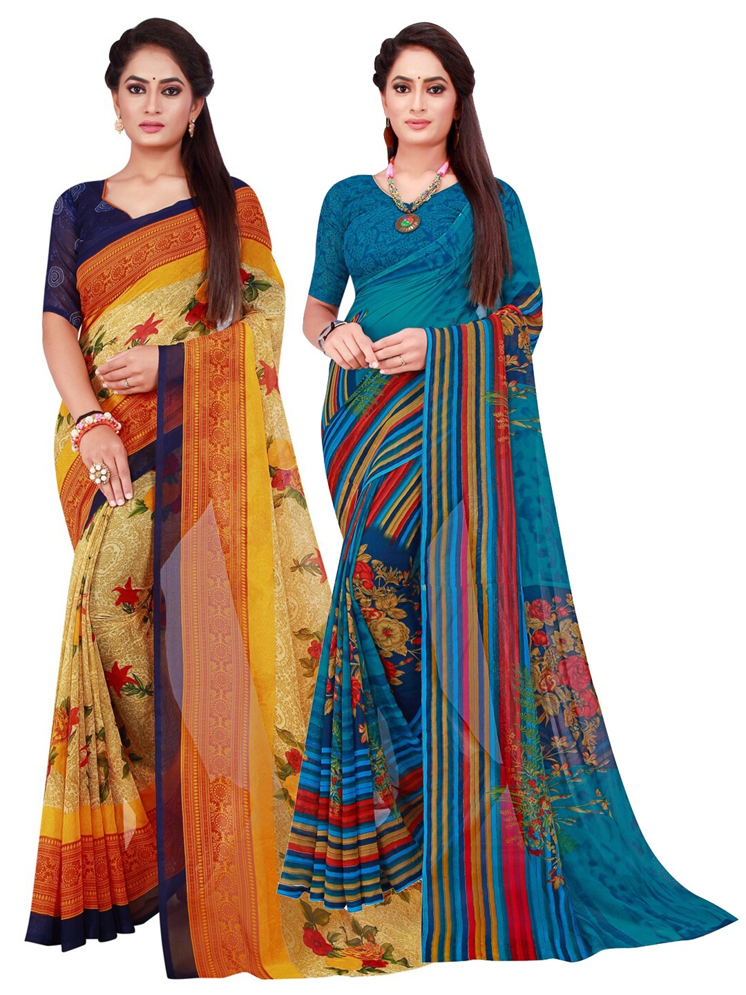 

Florence Women Beige Sarees