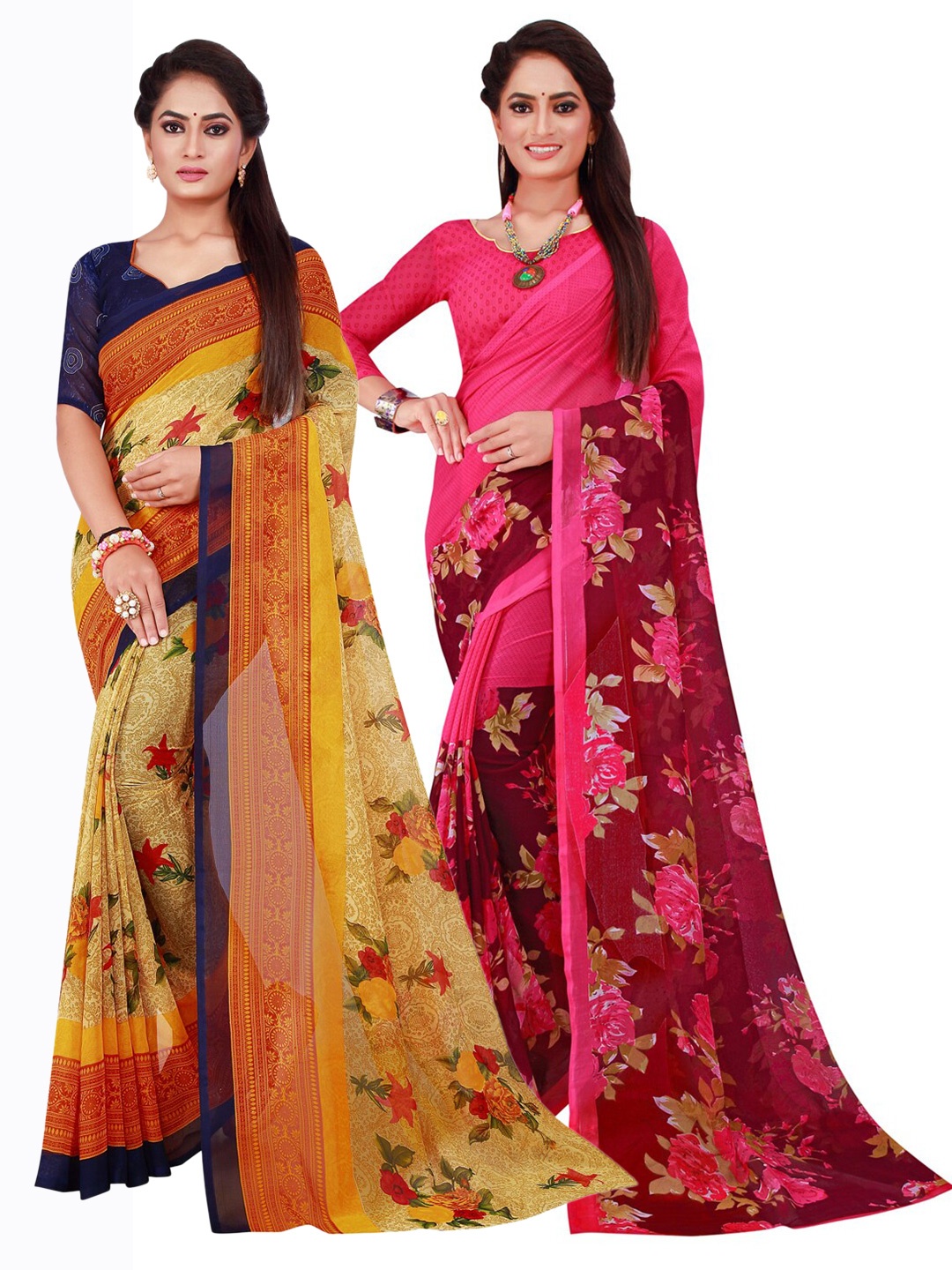

Florence Women Beige Sarees