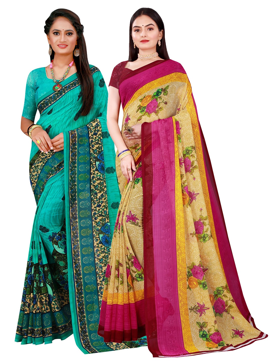 

Florence Women Beige Sarees