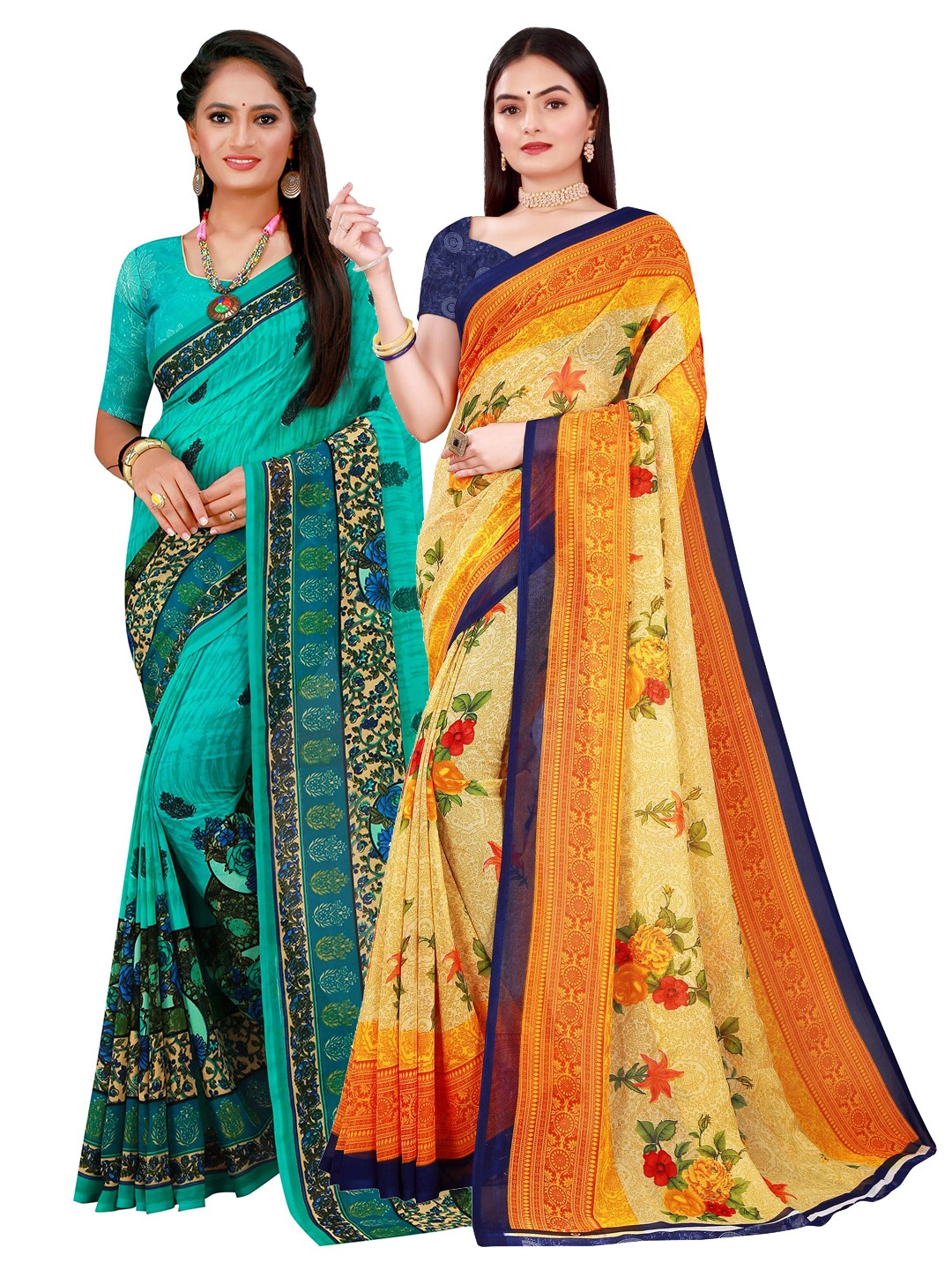 

Florence Women Beige Sarees