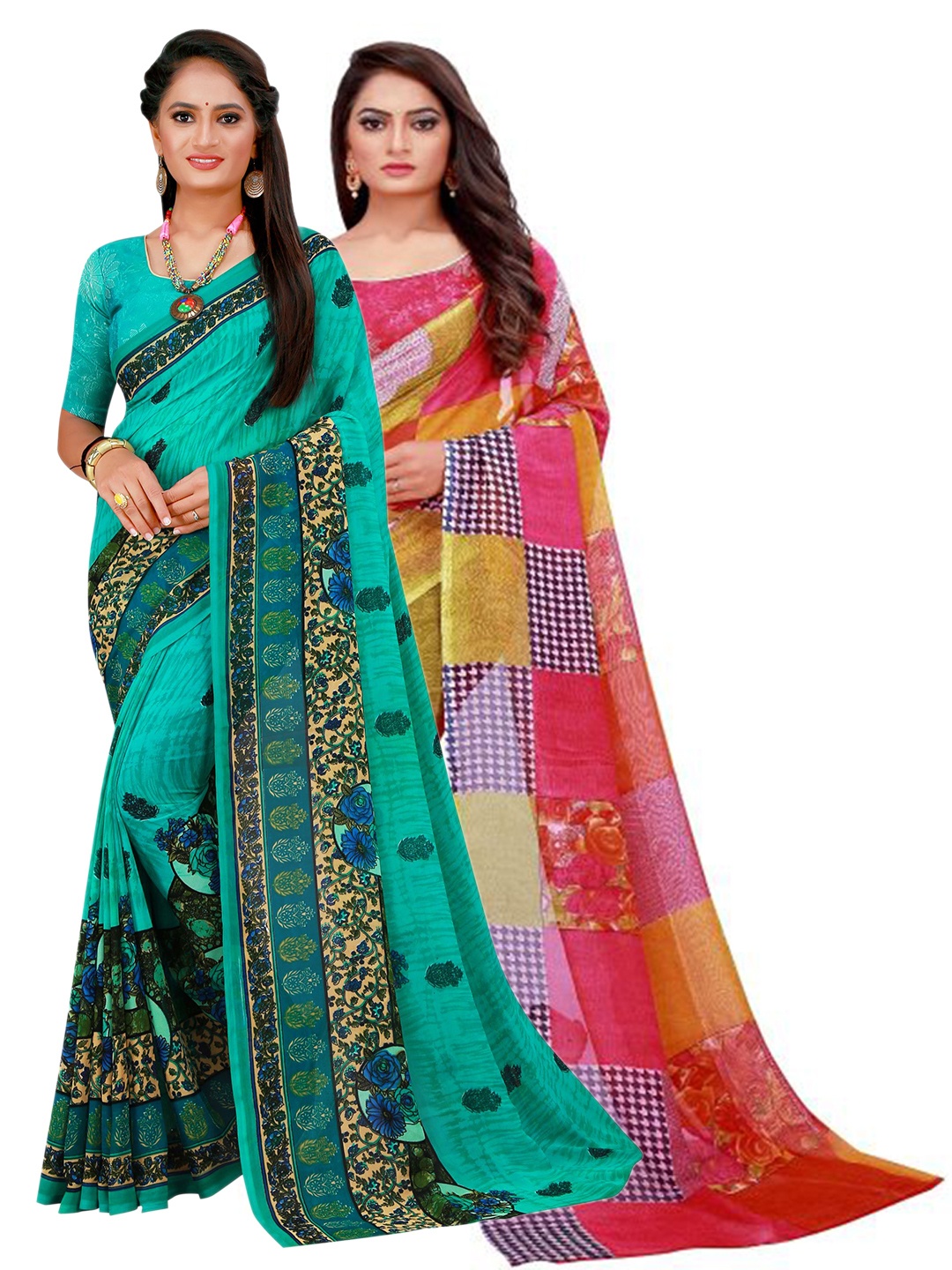 

Florence Women Red Sarees