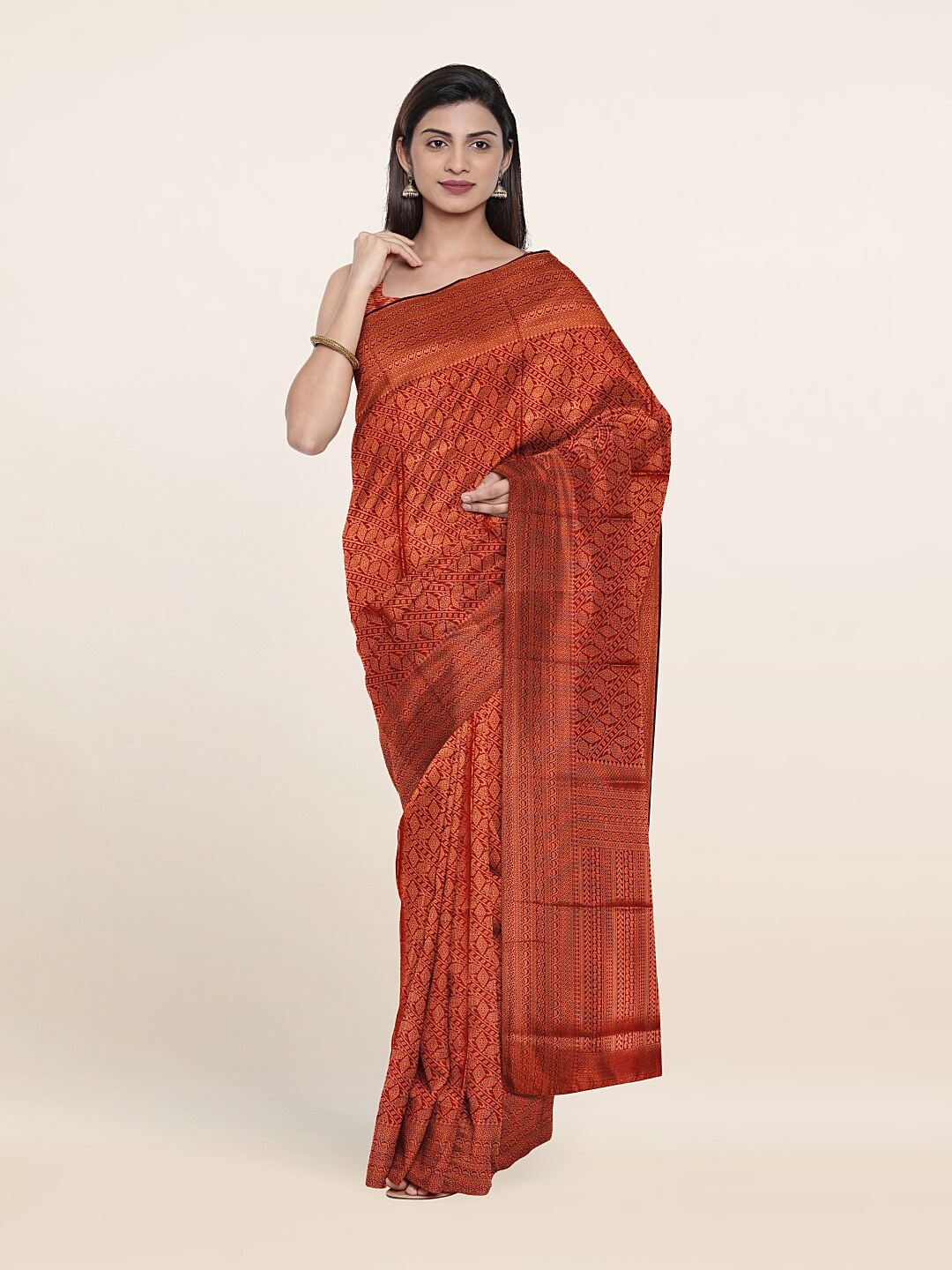 

Pothys Women Red Sarees